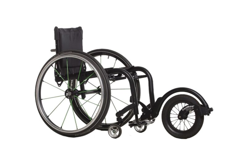Freewheel RDMobility-zwart aan rolstoel
